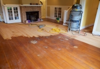 Fir floor refinish in process - 2015-04-20 at 10-27-33